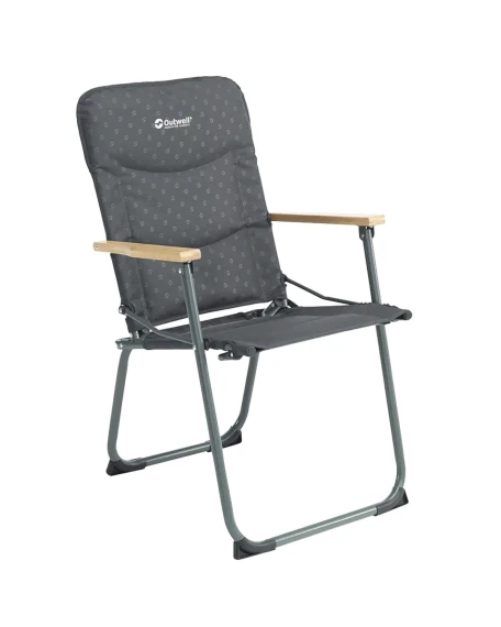 Крісло кемпінгове складне Outwell NomadNest Misty Grey, 2,6 кг, сіре