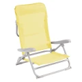 Крісло-шезлонг низьке Outwell Seaford Sunburst, 4 положення спинки, помаранчеве