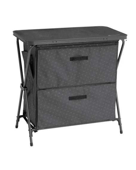 Шафа кемпінгова розкладна Outwell Bahamas Cabinet, 80 × 44 × 80 см, сіра
