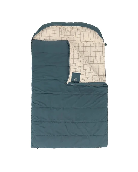 Спальний мішок двомісний Outwell Camper Lux Double, -1 °C, 4 кг, синій