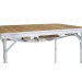 Стіл кемпінговий розкладний Outwell Calgary S, бамбук, 55 × 75 см, коричневий