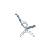 Стілець розкладний низький Outwell Sauntons Lux Ocean Blue, до 120 кг, синій