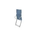 Стілець розкладний низький Outwell Sauntons Lux Ocean Blue, до 120 кг, синій