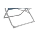 Стілець розкладний низький Outwell Sauntons Lux Ocean Blue, до 120 кг, синій