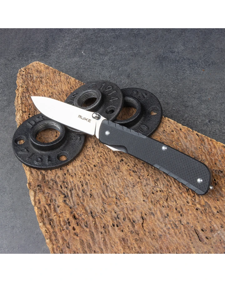 Багатофункціональний ніж Ruike Trekker LD32-B, Sandvik 12C27, G10, чорний