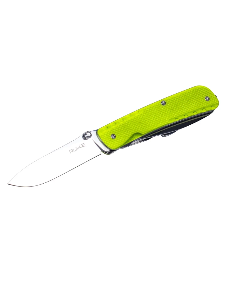 Багатофункціональний ніж Ruike Trekker LD43, Sandvik 12C27, G10, зелений