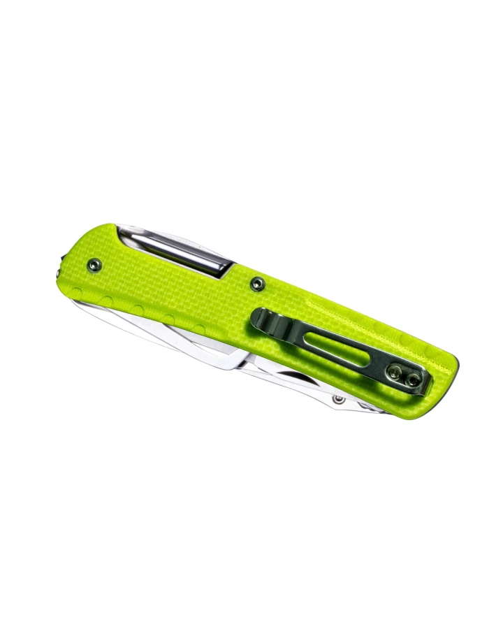 Багатофункціональний ніж Ruike Trekker LD43, Sandvik 12C27, G10, зелений