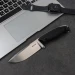 Ніж фіксований мисливський Ruike Jager F118-B, Sandvik 14C28N, G10, чорний
