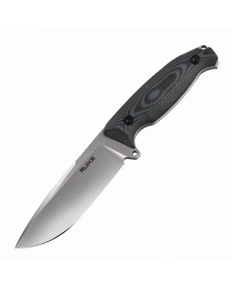 Ніж фіксований мисливський Ruike Jager F118-G, Sandvik 14C28N, G10, зелений