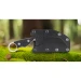 Ніж фіксований туристичний Ruike FS68, Sandvik 14C28N, G10, чорний
