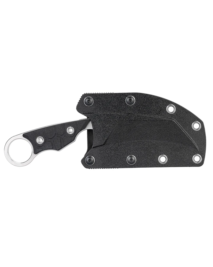 Ніж фіксований туристичний Ruike FS68, Sandvik 14C28N, G10, чорний