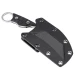 Ніж фіксований туристичний Ruike FS68, Sandvik 14C28N, G10, чорний
