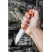 Ніж фіксований туристичний Ruike Hornet F815-J, Sandvik 14C28N, G10, помаранчевий