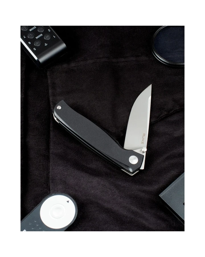 Ніж складаний кишеньковий Ruike M661-TZ, 154CM, G10, чорний
