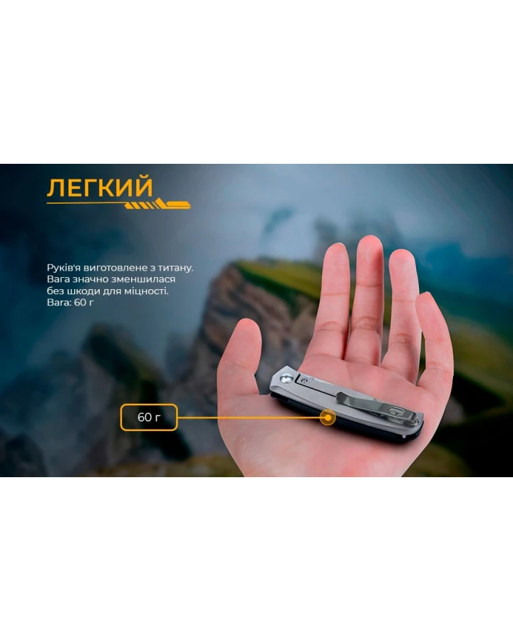 Ніж складаний кишеньковий Ruike M661-TZ, 154CM, G10, чорний