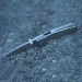 Ніж складаний кишеньковий Ruike M671-TZ, 154CM, титан, сірий
