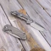 Ніж складаний кишеньковий Ruike M671-TZ, 154CM, титан, сірий