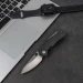 Ніж складаний кишеньковий Ruike P671-CB, Sandvik 14C28N, G10, чорний