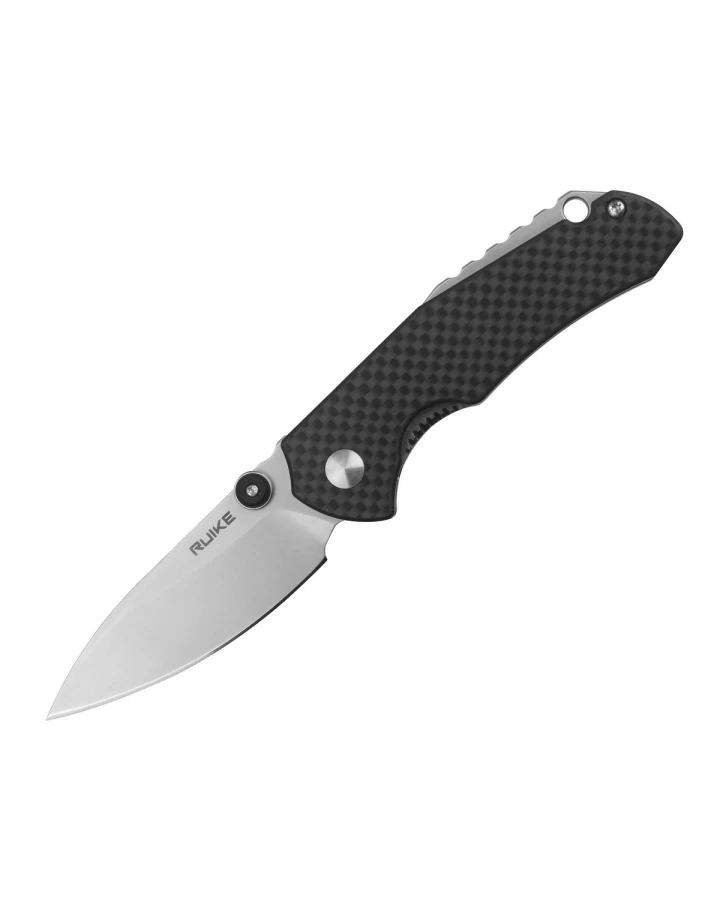 Ніж складаний кишеньковий Ruike P671-CB, Sandvik 14C28N, G10, чорний