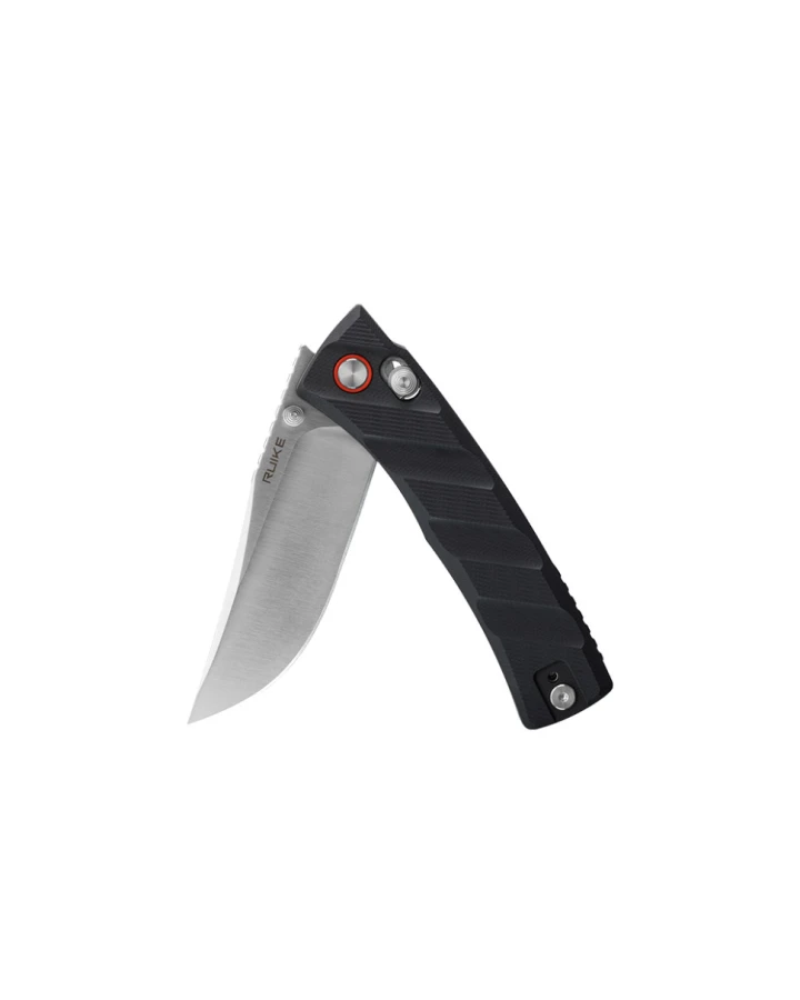 Ніж складаний кишеньковий Ruike P856-B, Sandvik 14C28N, G10, чорний