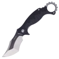 Ніж складаний кишеньковий Ruike P881-B1, Sandvik 14C28N, G10, чорний