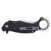 Ніж складаний кишеньковий Ruike P881-B1, Sandvik 14C28N, G10, чорний