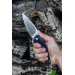 Ніж складаний туристичний Ruike Fang P105-Q, Sandvik 14C28N, G10, синій