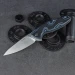 Ніж складаний туристичний Ruike Fang P105-Q, Sandvik 14C28N, G10, синій