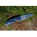Ніж складаний туристичний Ruike Fang P105-Q, Sandvik 14C28N, G10, синій
