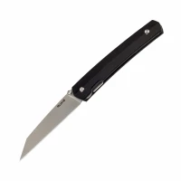 Ніж складаний туристичний Ruike Fang P865-B, Sandvik 14C28N, G10, чорний