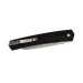 Ніж складаний туристичний Ruike Fang P865-B, Sandvik 14C28N, G10, чорний