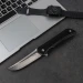 Ніж складаний туристичний Ruike Hussar P121-B, Sandvik 14C28N, G10, чорний