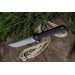 Ніж складаний туристичний Ruike Hussar P121-B, Sandvik 14C28N, G10, чорний