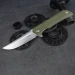 Ніж складаний туристичний Ruike Hussar P121-G, Sandvik 14C28N, G10, зелений