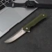 Ніж складаний туристичний Ruike Hussar P121-G, Sandvik 14C28N, G10, зелений