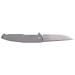 Ніж складаний туристичний Ruike M108-TZ, 154CM, титан, сірий