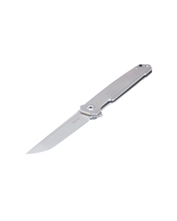Ніж складаний туристичний Ruike M126-TZ, 154CM, титан
