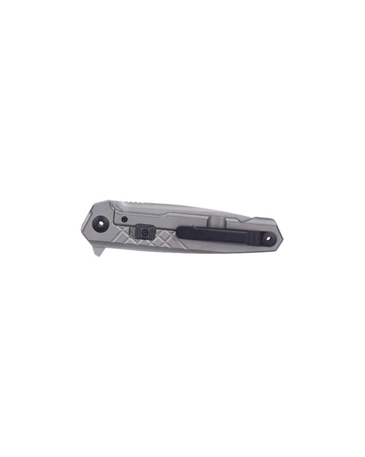 Ніж складаний туристичний Ruike M875-TZ, Bohler N690, титан, сірий