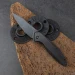 Ніж складаний туристичний Ruike P108-SB, Sandvik 14C28N, сталь, чорний