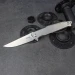 Ніж складаний туристичний Ruike P108-SF, Sandvik 14C28N, сталь, сірий