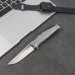 Ніж складаний туристичний Ruike P108-SF, Sandvik 14C28N, сталь, сірий