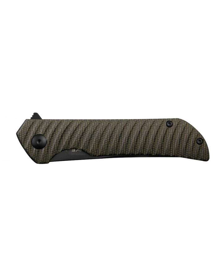 Ніж складаний туристичний Ruike P122-MB, Sandvik 14C28N, мікарта, коричневий