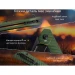 Ніж складаний туристичний Ruike P122-MG, Sandvik 14C28N, мікарта, зелений