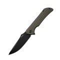 Ніж складаний туристичний Ruike P123-MB, Sandvik 14C28N, мікарта, коричневий