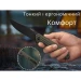 Ніж складаний туристичний Ruike P123-MB, Sandvik 14C28N, мікарта, коричневий
