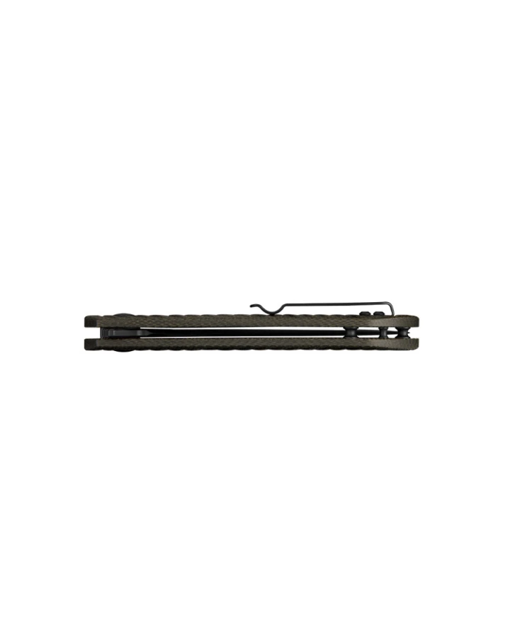 Ніж складаний туристичний Ruike P123-MB, Sandvik 14C28N, мікарта, коричневий