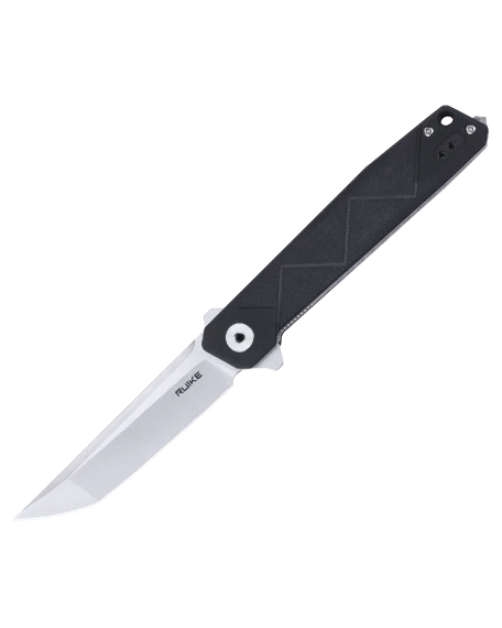 Ніж складаний туристичний Ruike P127-B, Sandvik 14C28N, G10, чорний