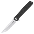 Ніж складаний туристичний Ruike P127-CB, Sandvik 14C28N, G10, чорний