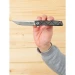 Ніж складаний туристичний Ruike P127-CB, Sandvik 14C28N, G10, чорний