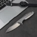 Ніж складаний туристичний Ruike P128-SF, Sandvik 14C28N, сталь, сірий